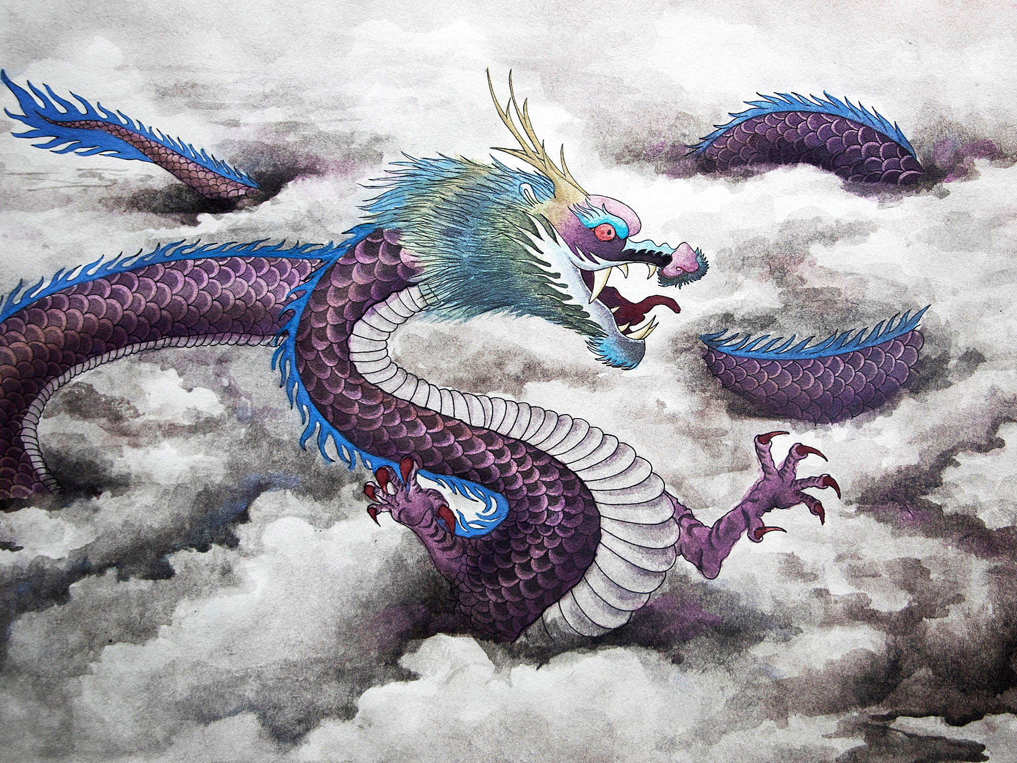 老狗化龙腾空而去地痞十年牢狱之灾