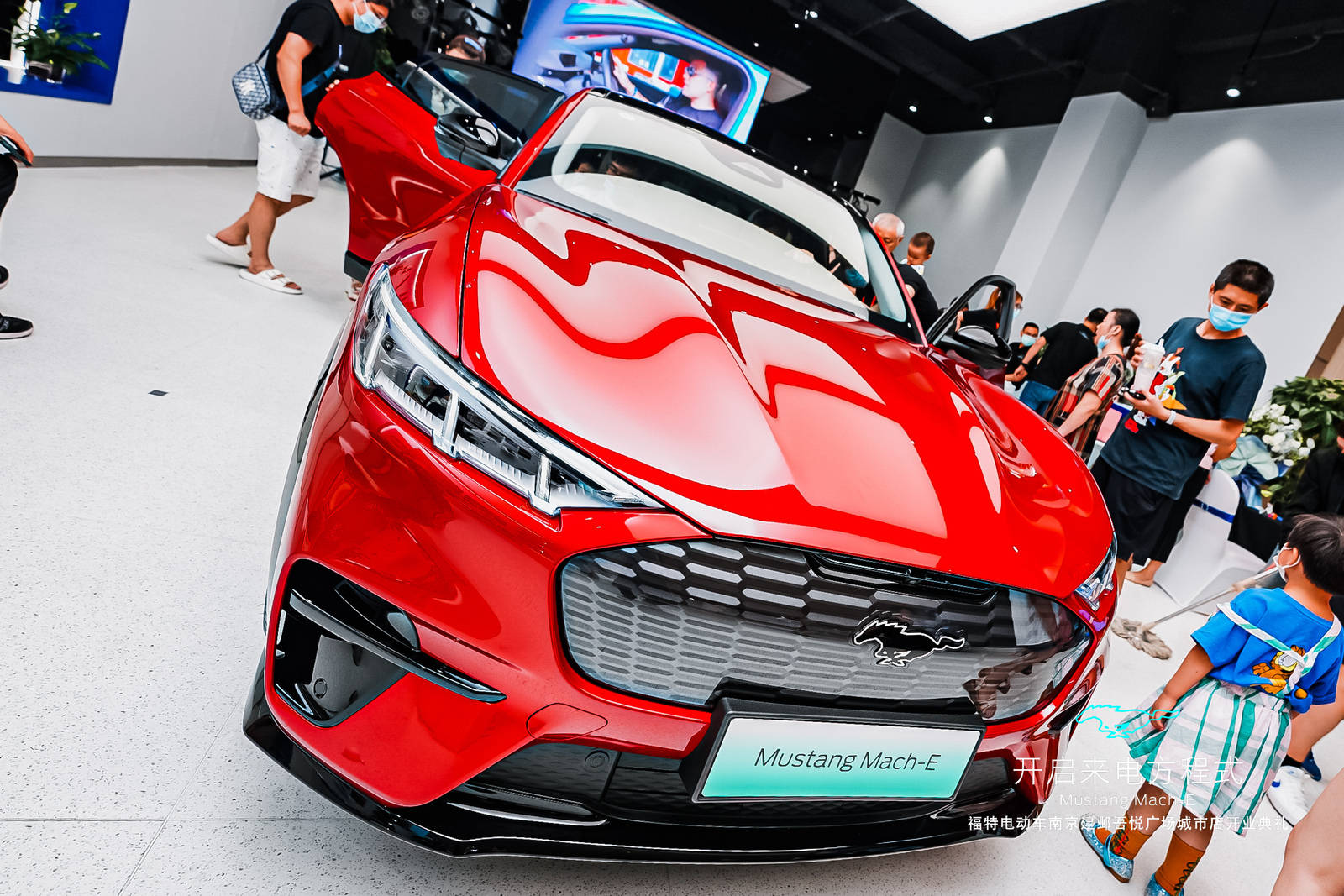 model y之外的新选择!福特电动车 mustang mach-e降临南京