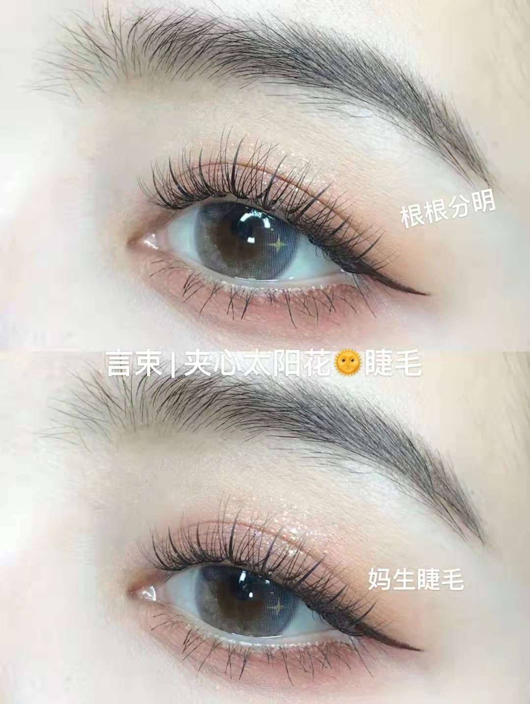 mm言束 | 夹心太阳花睫毛
