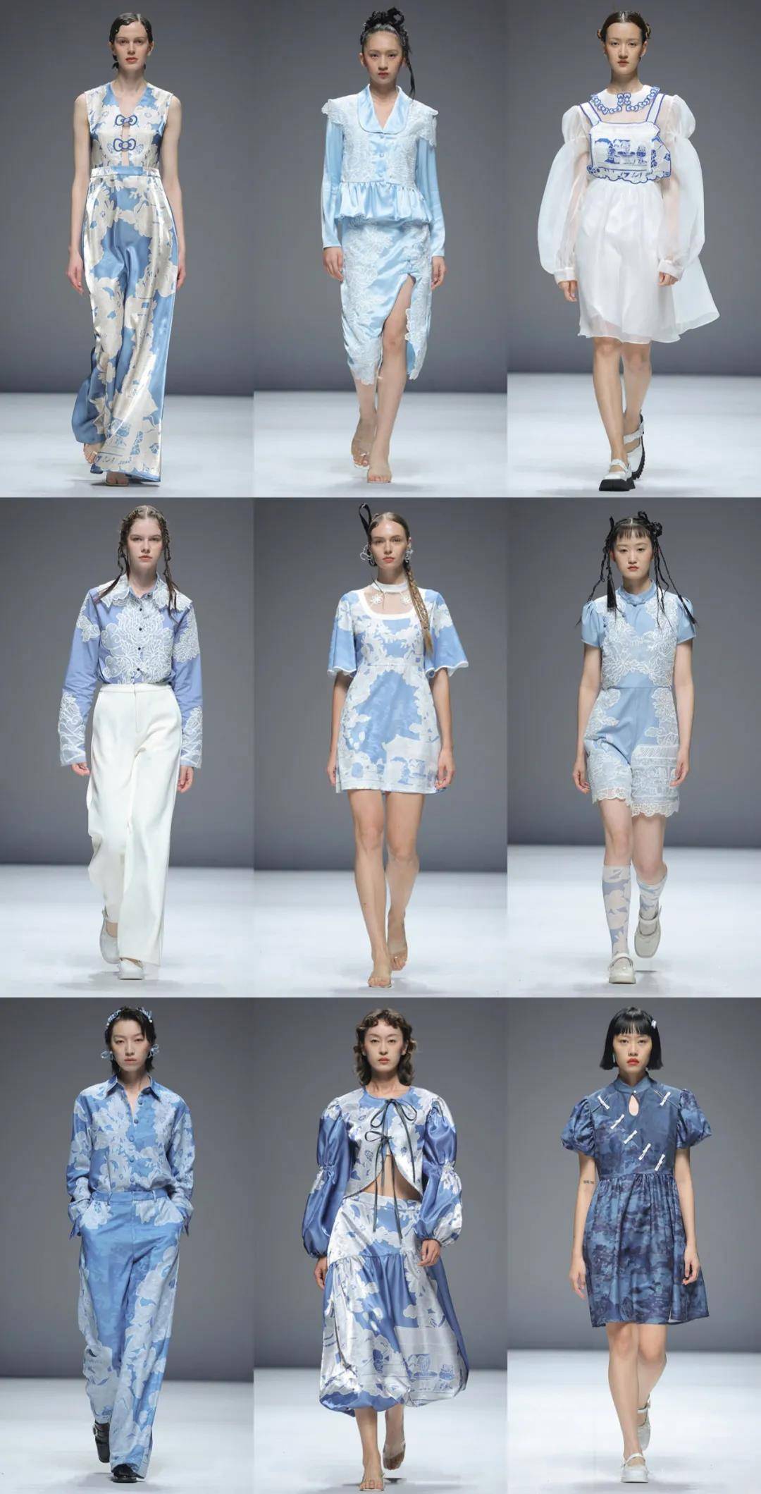 幻境 XUNRUO熏若 x Hello Kitty&amp;Friends联名系列 2022春夏 中国国际时装周秀场