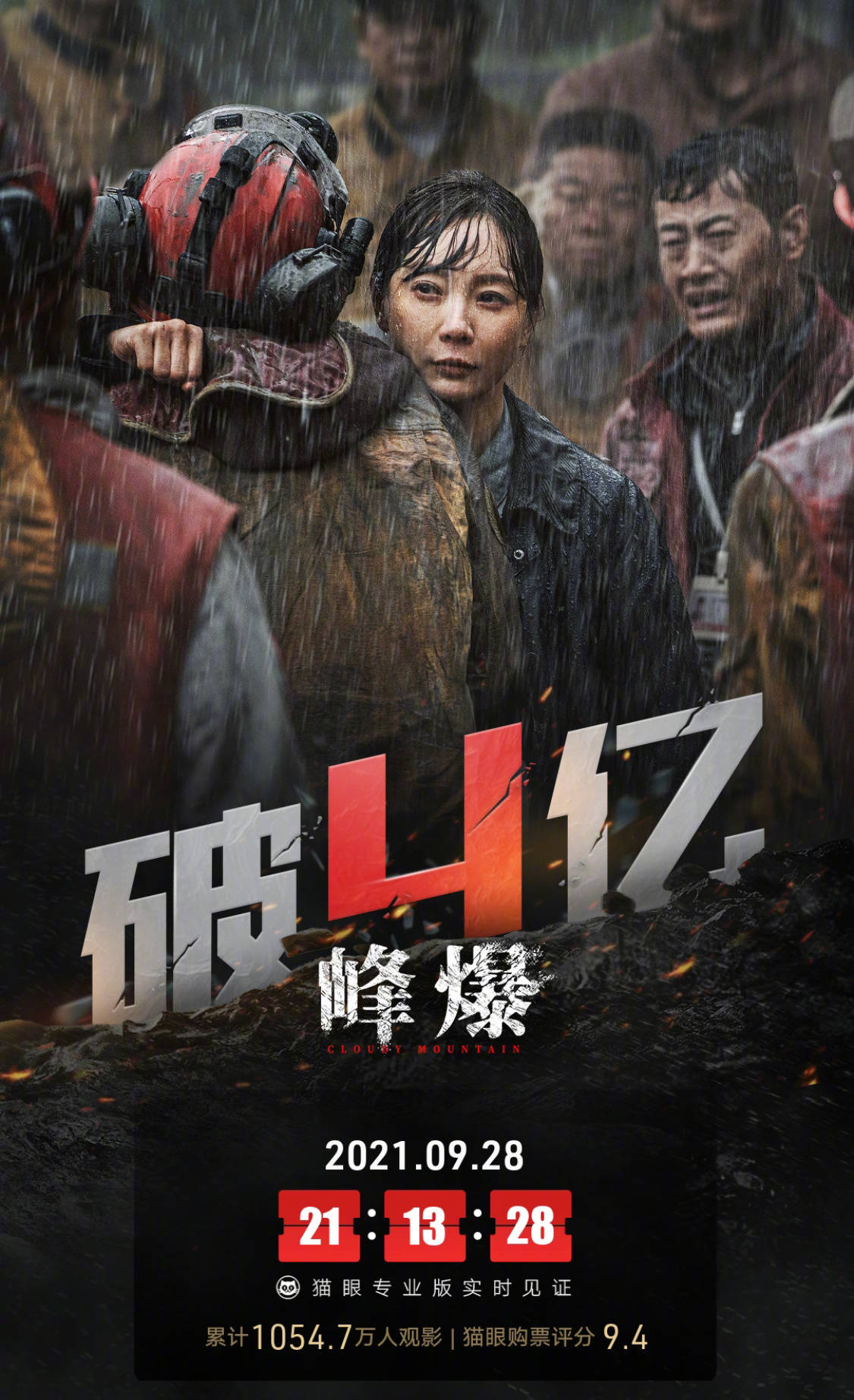 电影|《峰爆》上映12天累计票房破4亿 观影人次破千万