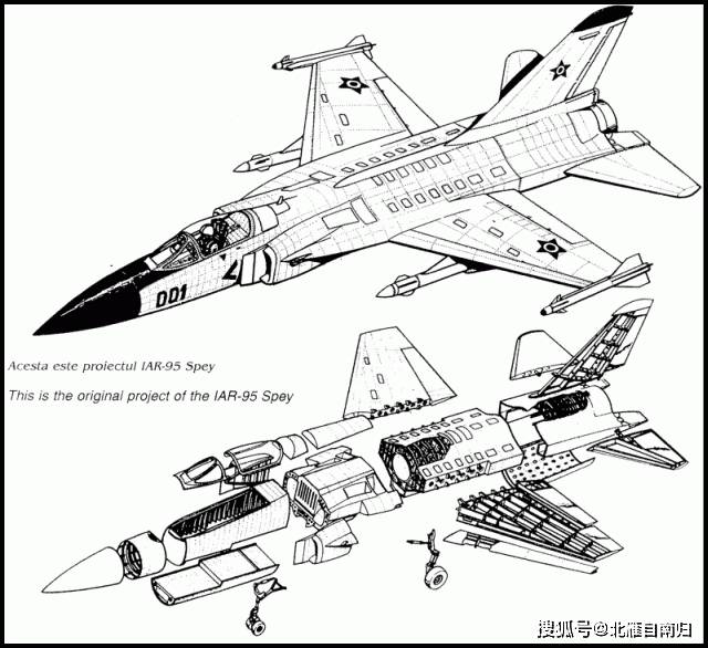 原创撞脸枭龙罗马尼亚曾经夭折的iar95多用途战斗机