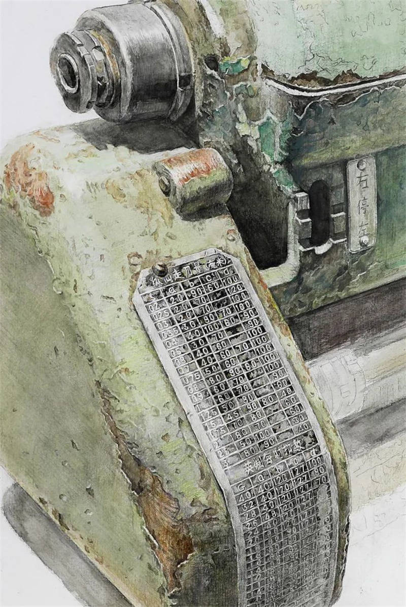 鲁美附中精微素描作品欣赏