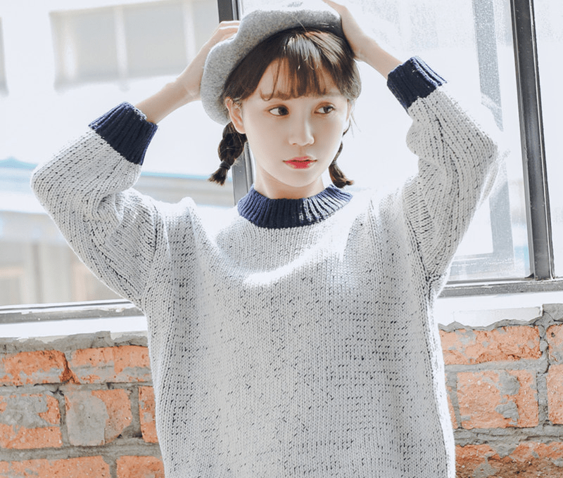 毛衣 潮流轻复古