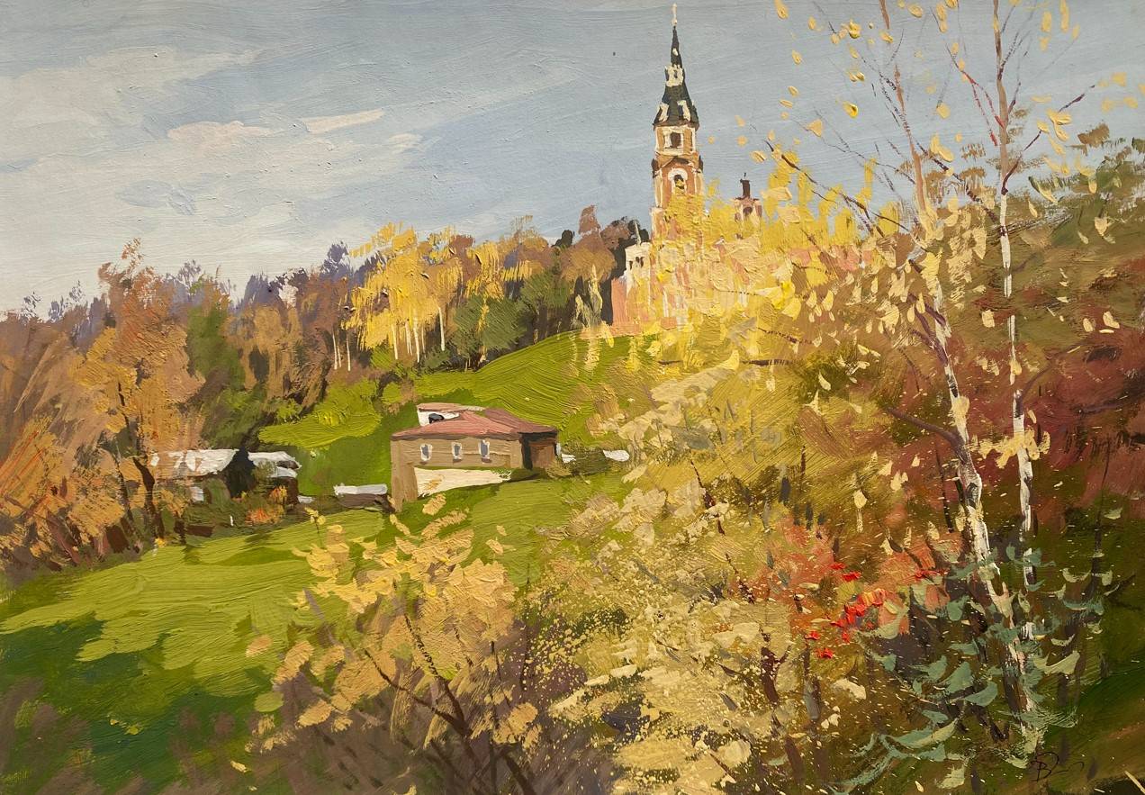 点色成金俄罗斯绘画大师瓦伦丁德米特里耶夫