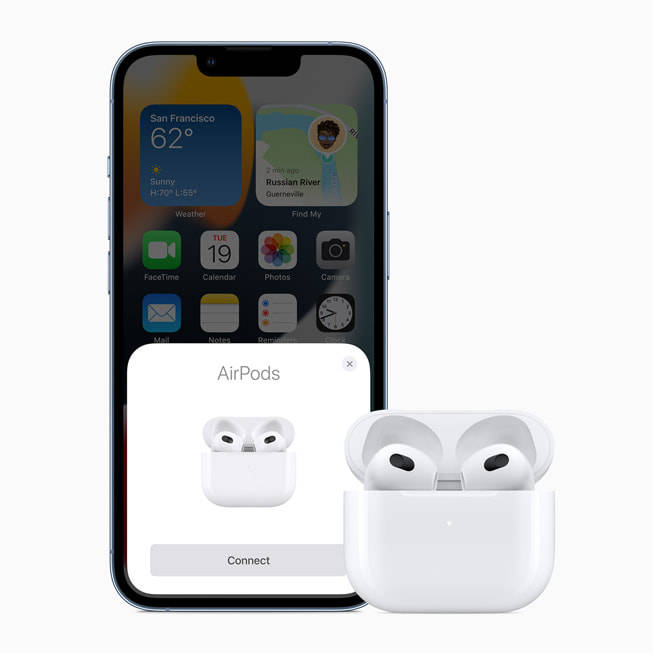 《新一代 AirPods 登场，采用全新外观设计电池续航时间更长》