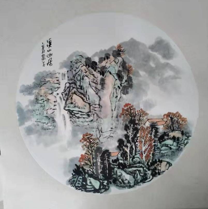 正宗正脉之笔墨精神访著名禅意山水画家李荣生