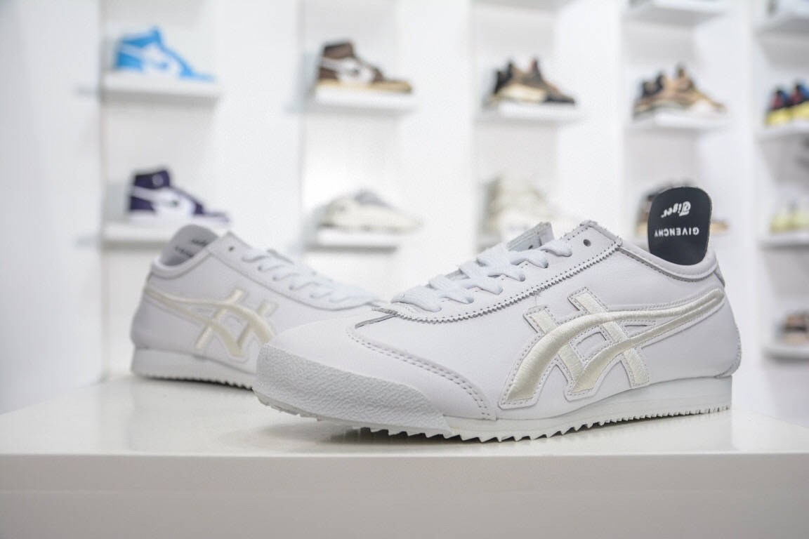 鞋子 纪梵希亚瑟士联名 Asics Onitsuka Tiger Mexico 66 皮面鬼冢虎运动鞋