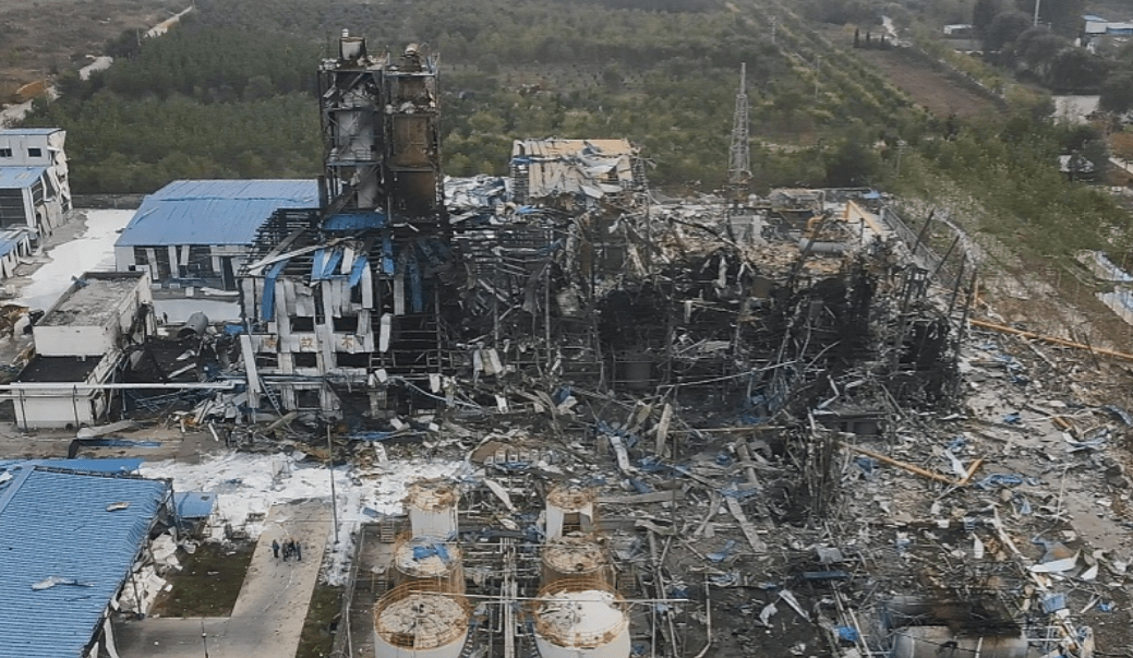 化工厂爆炸引人深思防爆意识松一松火灾事故攻一攻