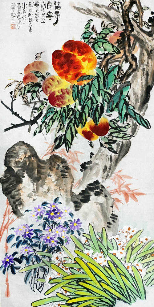 乙鸣|赤天凌风 厚土铸魂——浅评画家刘保收（乙鸣）花鸟画