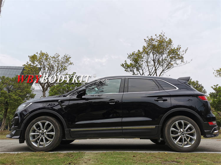 林肯mkc改装wbybodykit运动版包围尾翼保险杠前唇后唇前后杠排气