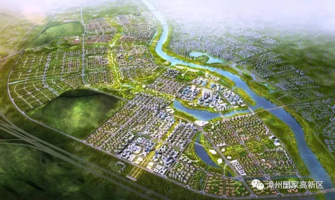 全是干货漳州高新区重大规划蓝图公示坐定中心城区位置