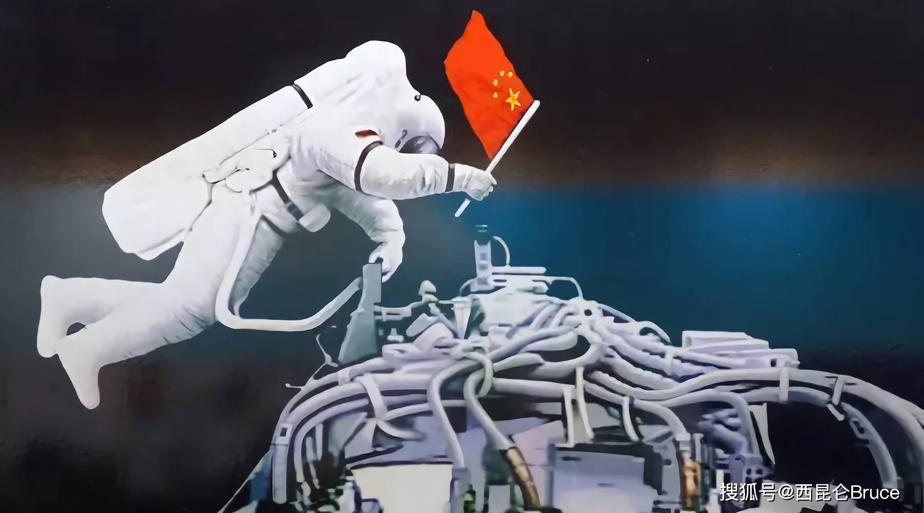 她的成功出舱,标志着中国首次有女航天员进行了太空出舱活动,这是一个