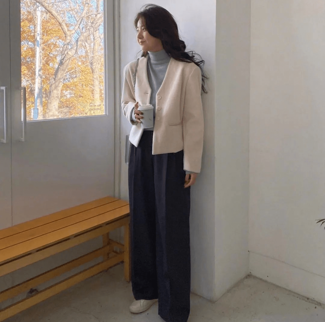 感觉 好看不臃肿！7套女生冬季日常保暖搭配造型推荐