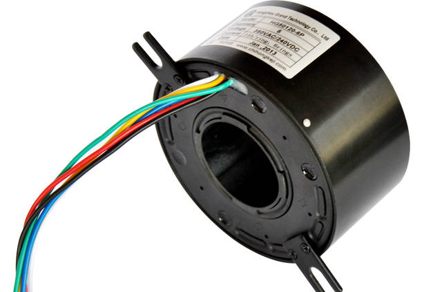 导电滑环的作用,旋转木马的导电滑环,游乐园里传统的导电滑环