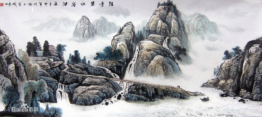 走进著名国画家赵慧学得艺术人生