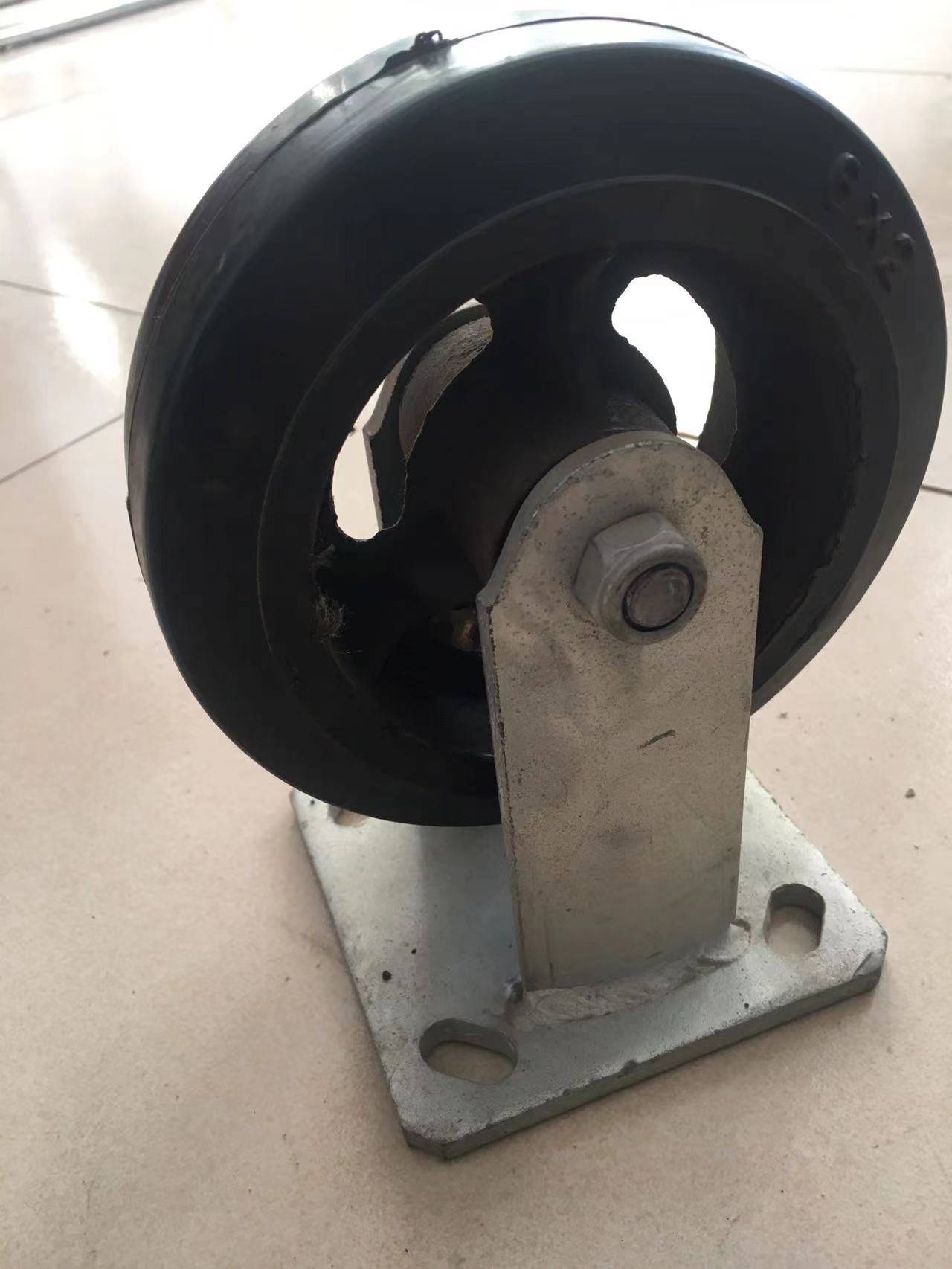 橡胶铁芯脚轮a张炳橡胶铁芯脚轮a橡胶铁芯脚轮规格