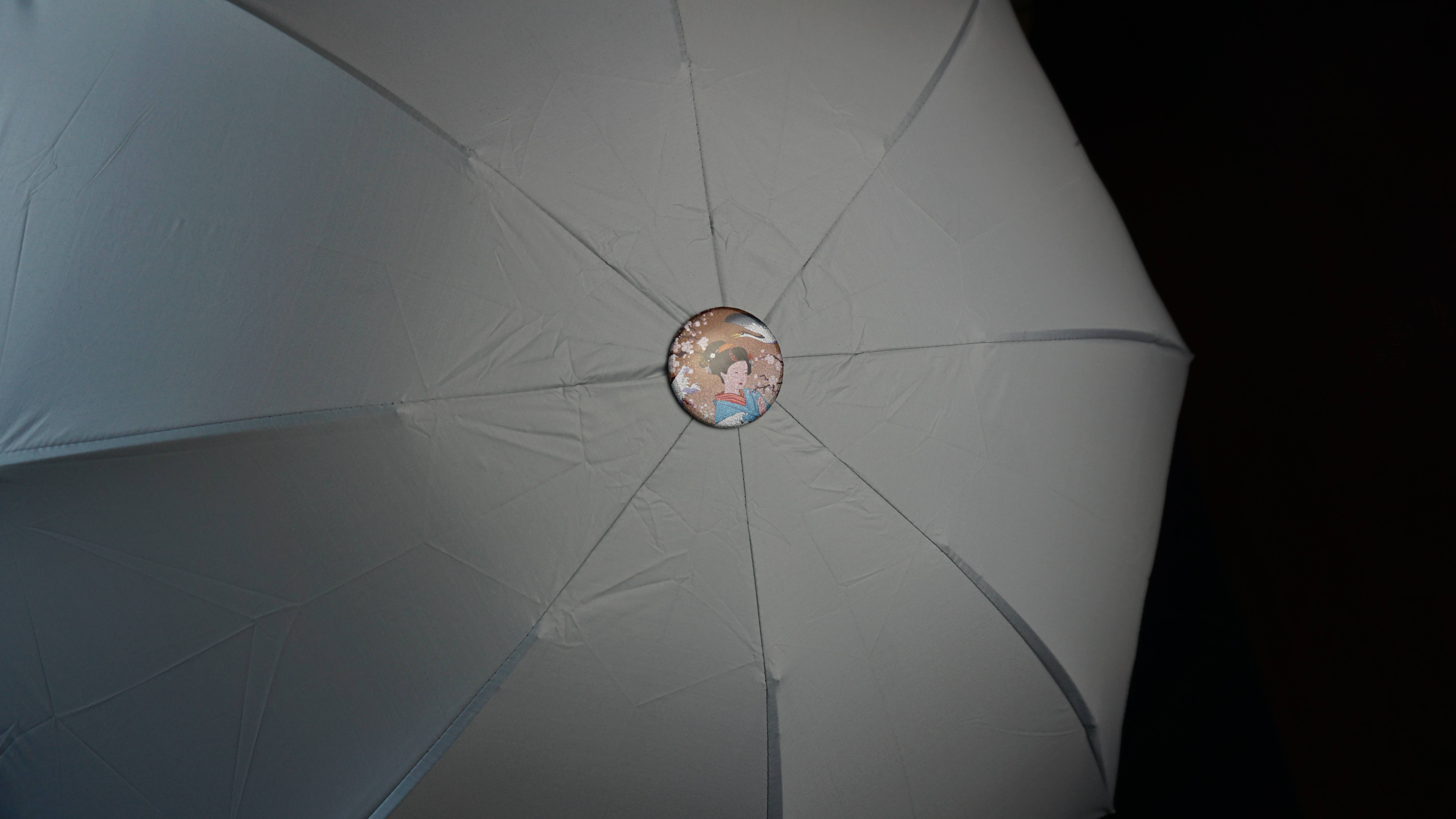 顶上功夫创意徽章伞文创国潮广告礼品定制清华发明家石明10年力作