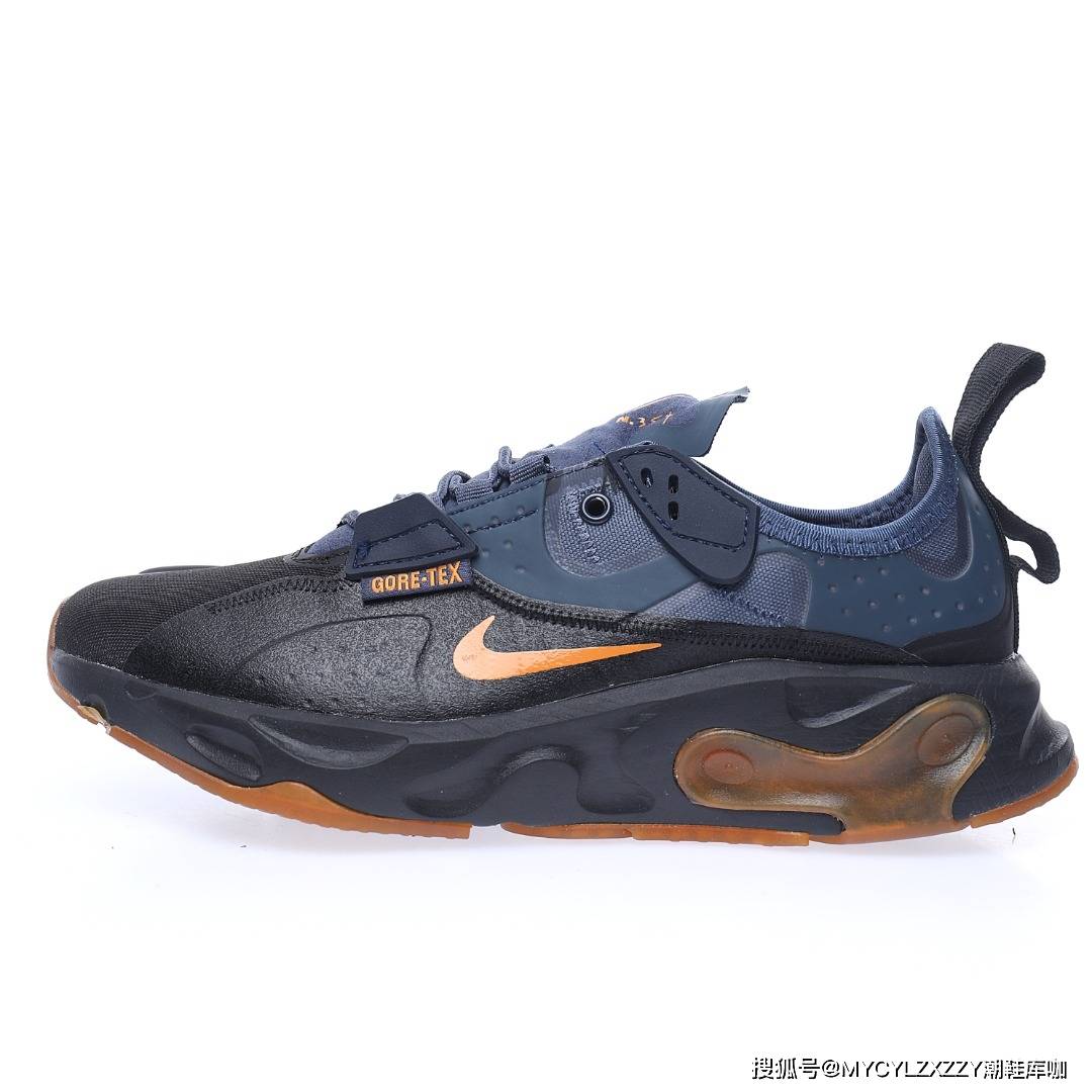 Gore-Tex 耐克Nike React N.354 Type Gore-Tex 瑞亚解构机能低帮慢跑鞋 BQ4737-001-002