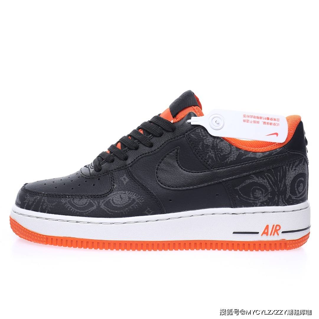 图标 2021恶作剧之夜万圣节耐克Nike Air Force 1 '07 空军一号运动板鞋 DC8891-001