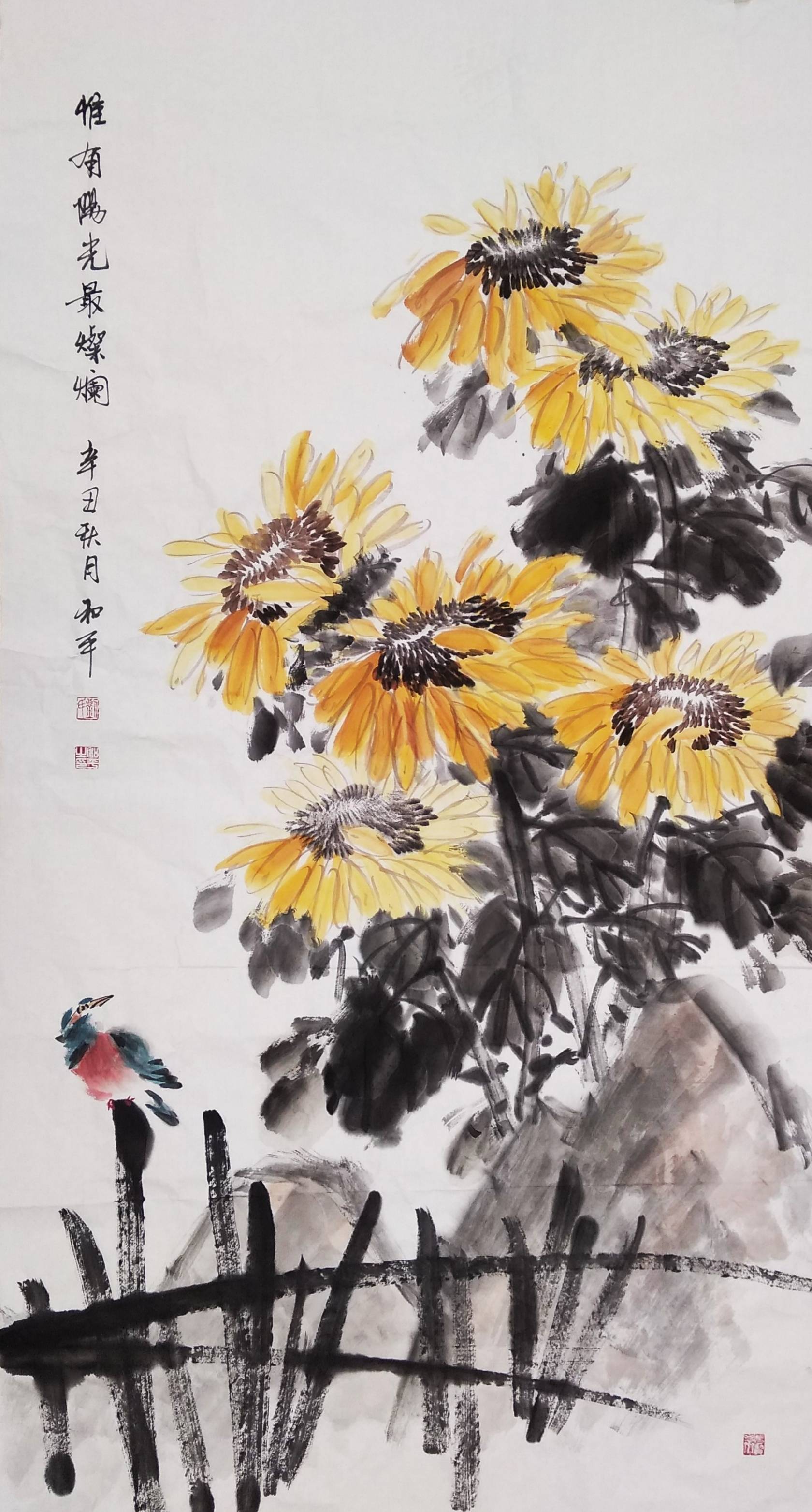 2021书画艺术年度人物——刘和平_作品_绘画_花鸟画