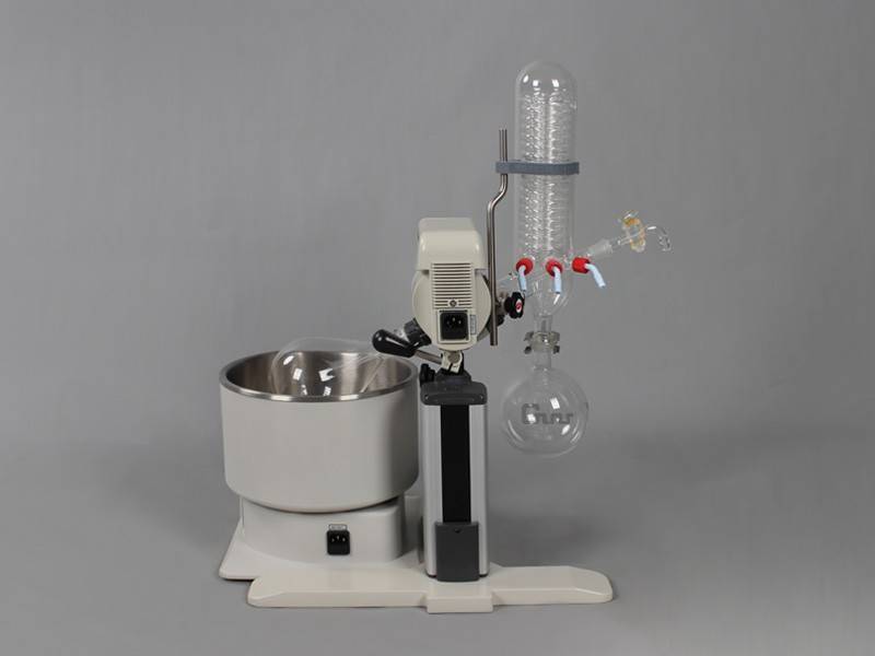 优点1,所有的旋转蒸发仪都内置了一个升降马达,该装置可以在断电的