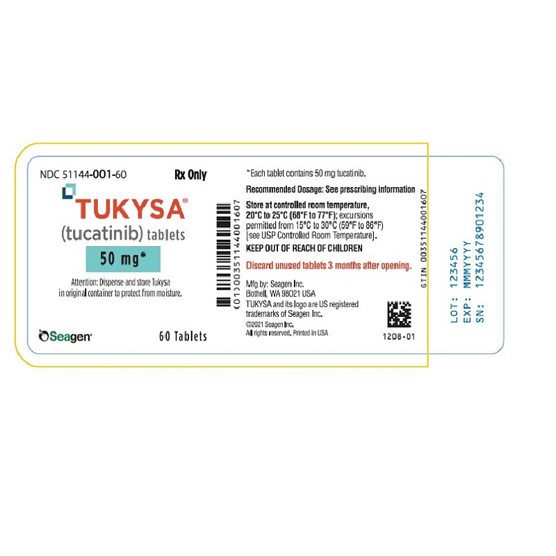 图卡替尼图卡替尼片妥卡替尼tucatinib说明书