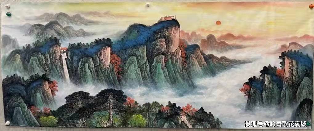 作品欣赏:中国国画家协会会员东方书画院一级画师东方艺术中心研究院