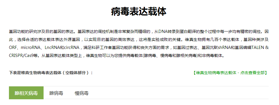 克隆|【分子克隆服务】第四期:载体的分类