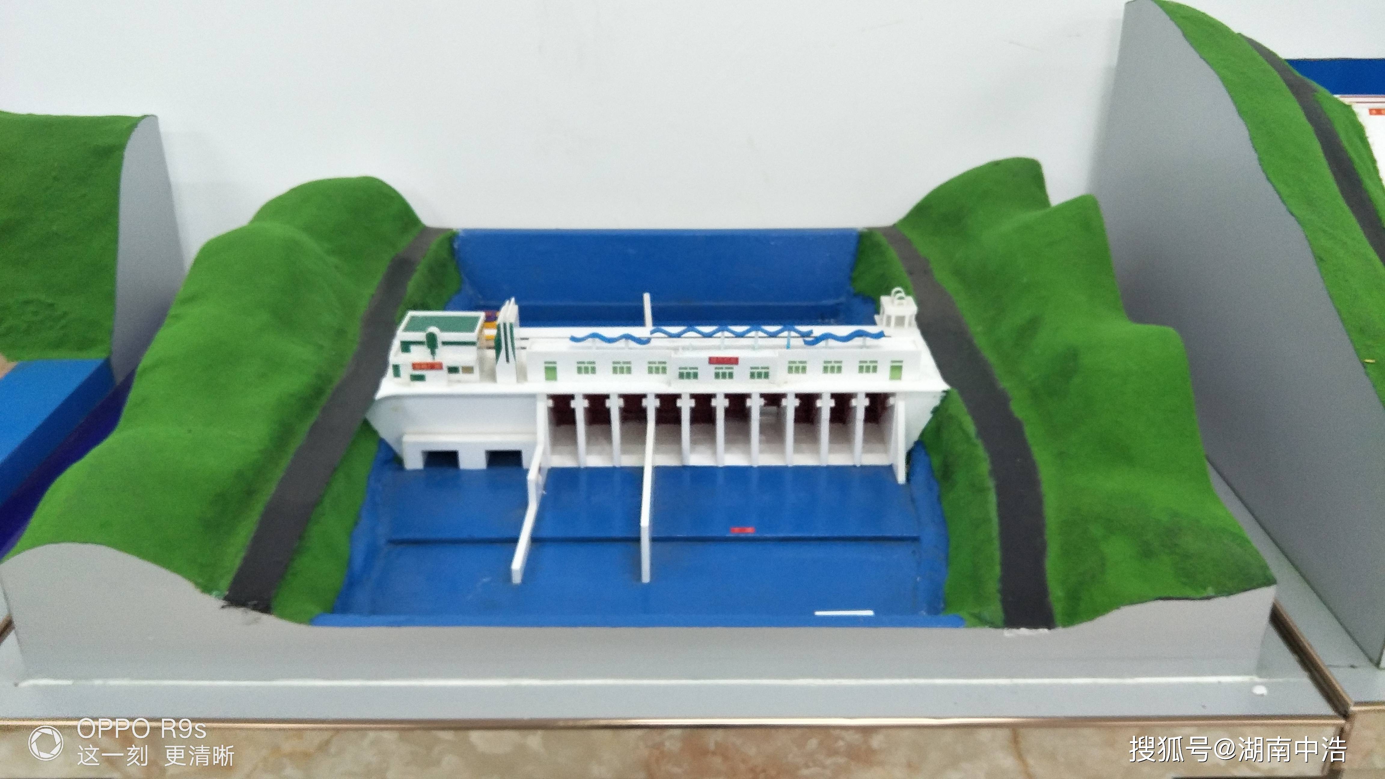 自制大坝模型图片