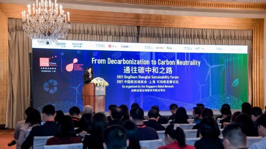 万国数据出席中国新加坡商会可持续发展论坛，共论数据中心行业通往碳中和之路 