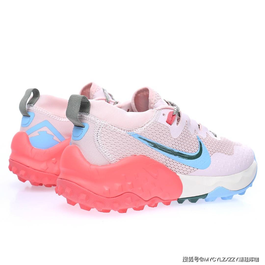 Red Nike Air Zoom Wildhorse 7 Pink/Blue/Green/Red CZ1864-600 DM9470-700