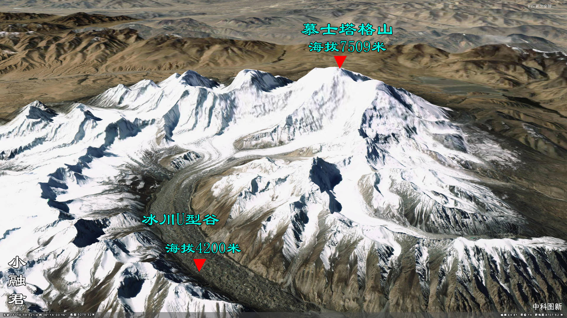 昆仑山地理位置图片