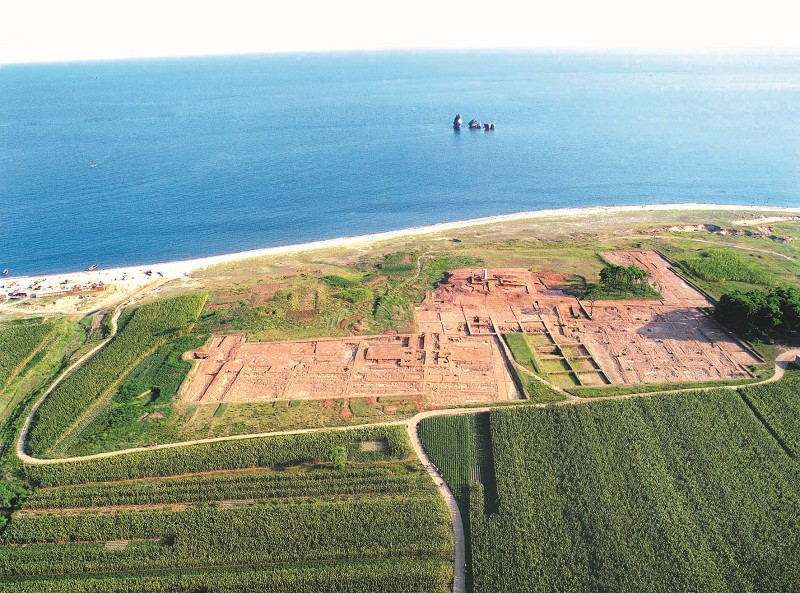 葫芦岛姜女石遗址联