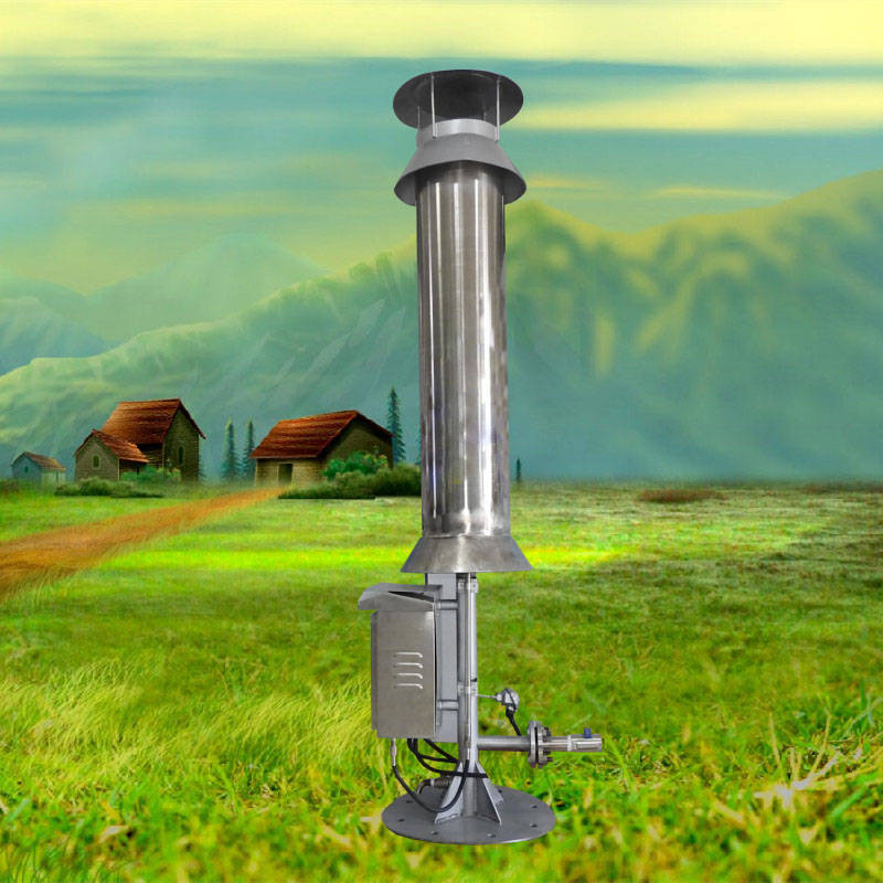 琪源304不锈钢沼气火炬点火器100m06沼气焚烧装置