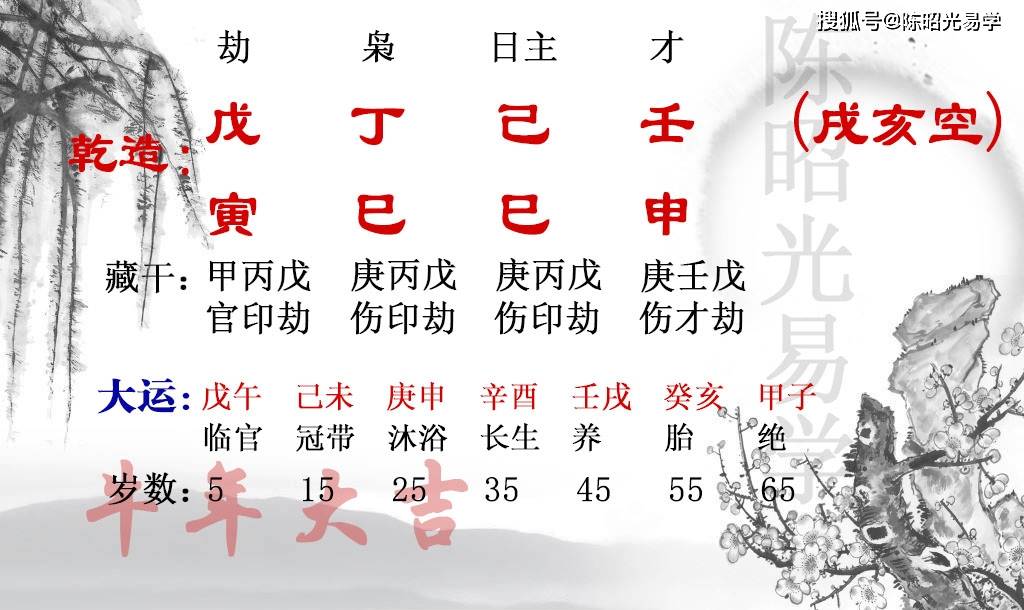 地支的寅巳申三刑的命局也能大富