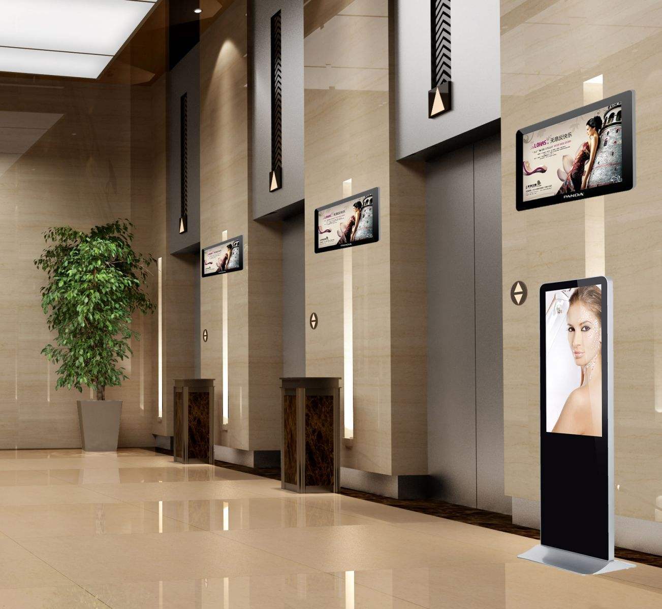 定制电梯液晶广告机都需要知道和注意哪些方面