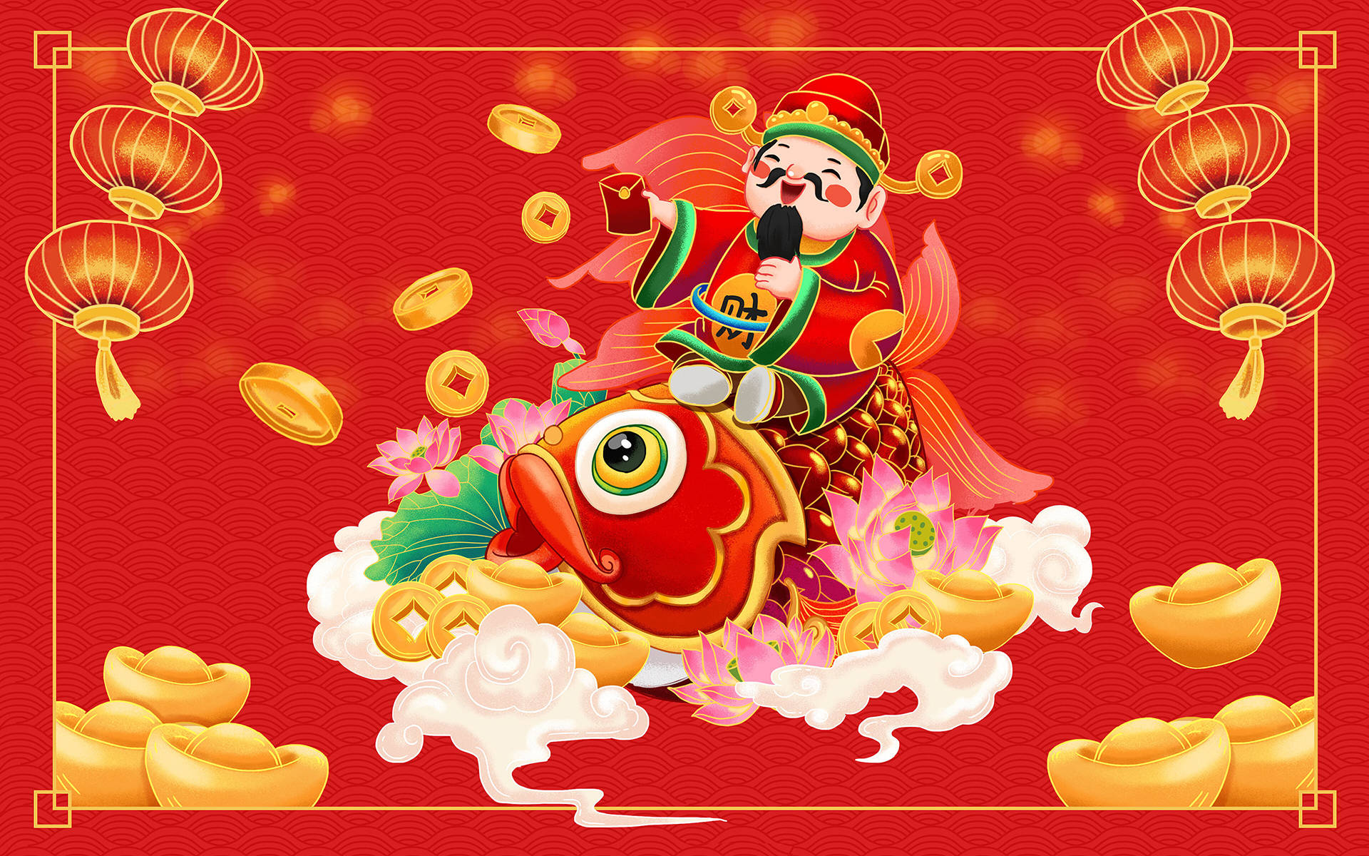 【懿品博物】_财神_纹饰_吉祥