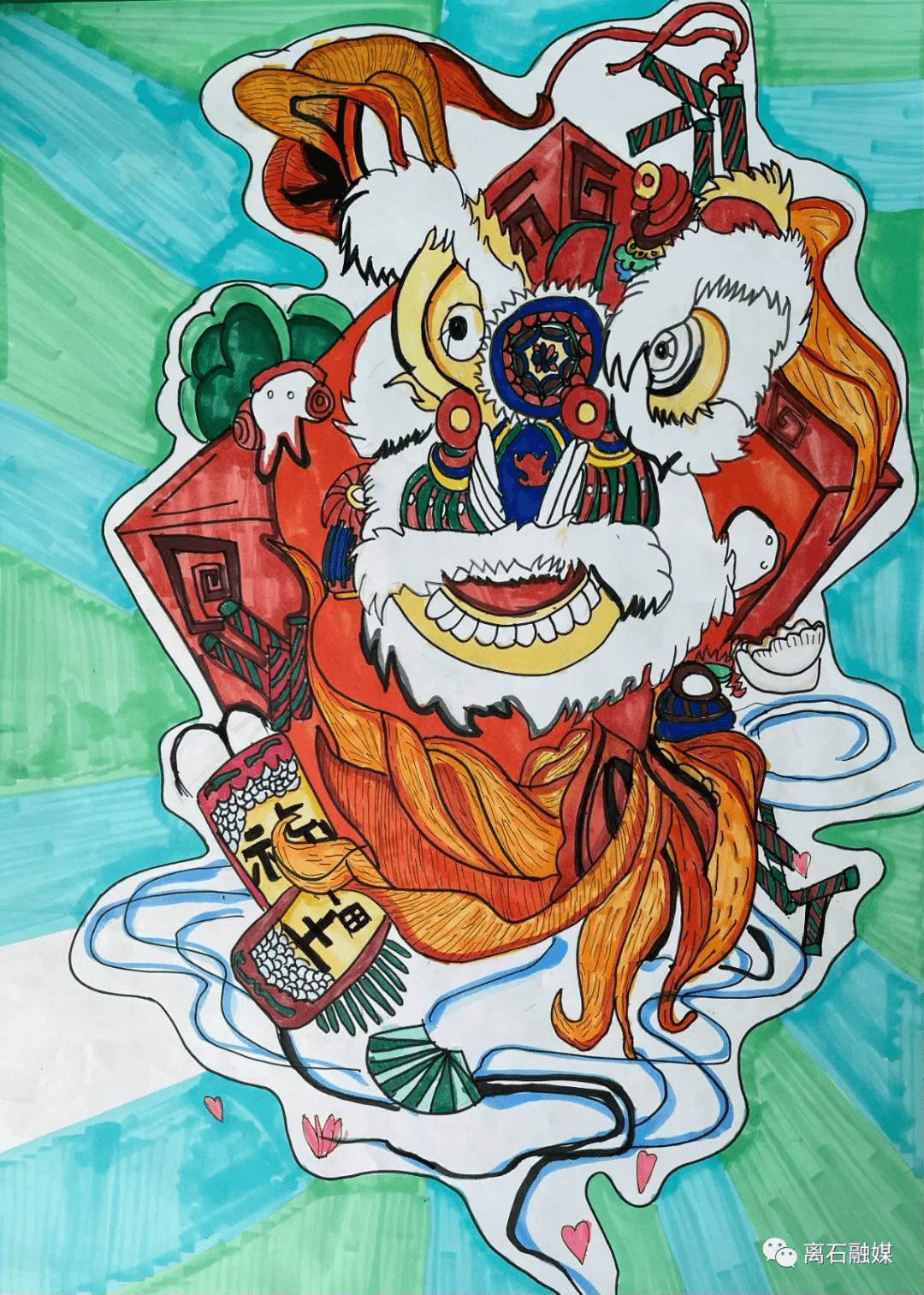 高森|离石区开展“赏年画 过大年”春节线上展览活动