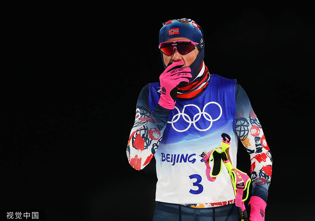 组图越野滑雪男子个人短距离挪威名将克莱博夺冠