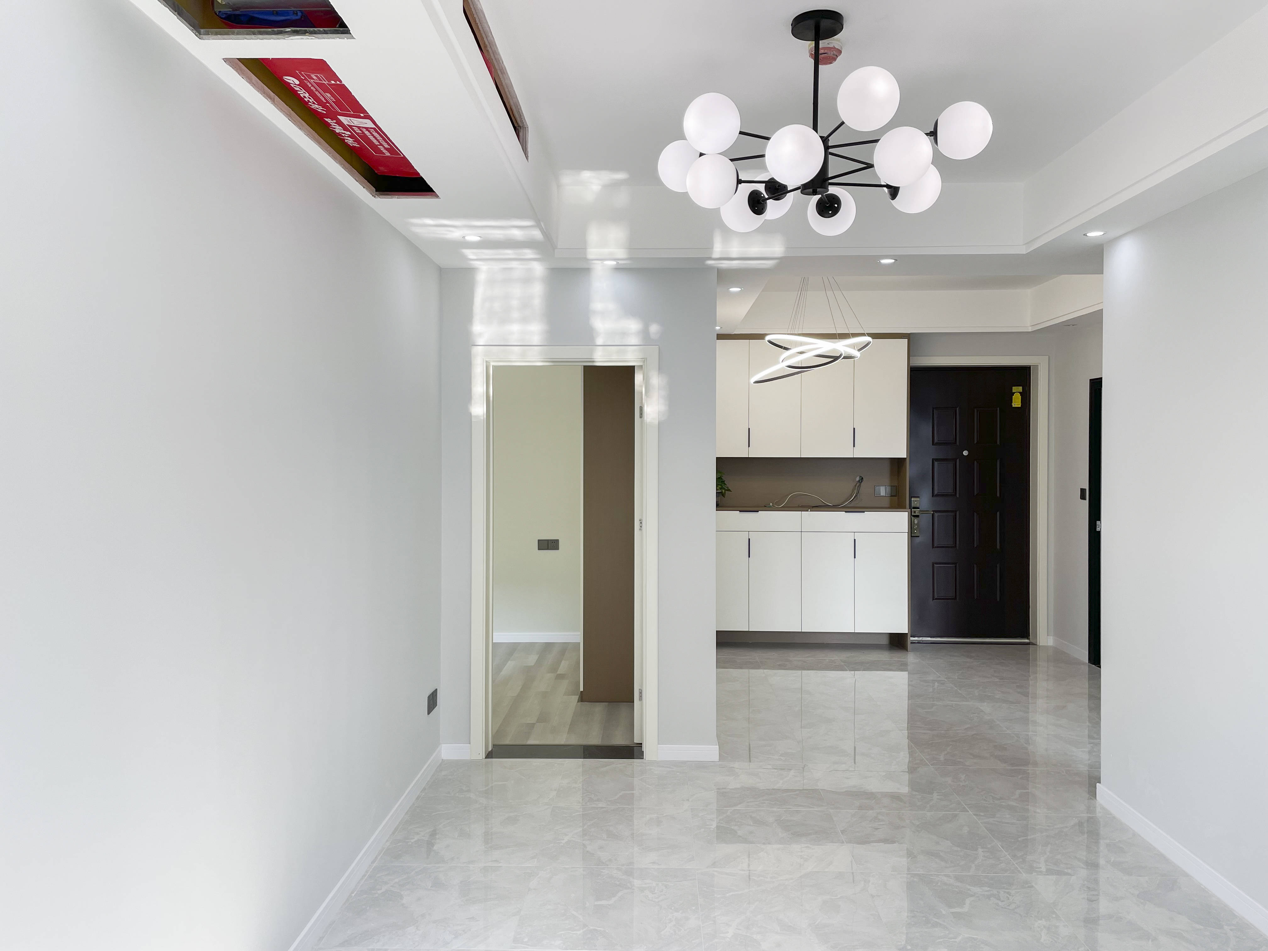 新房装修巴南区龙湖嘉天下61㎡3房硬装完工实景效果