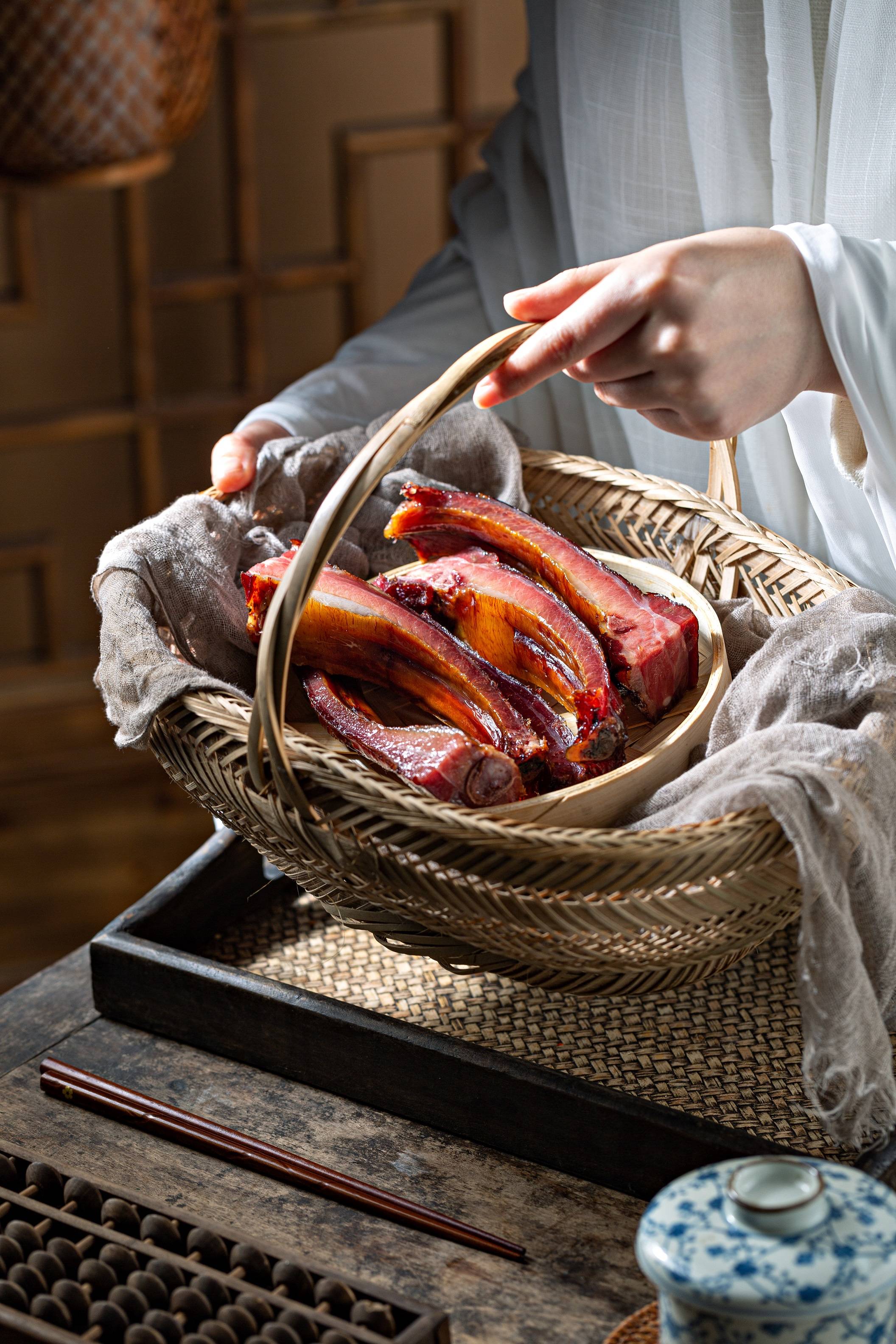 香肠腊肉拍摄产品摄影产品拍摄x蜀印画视觉