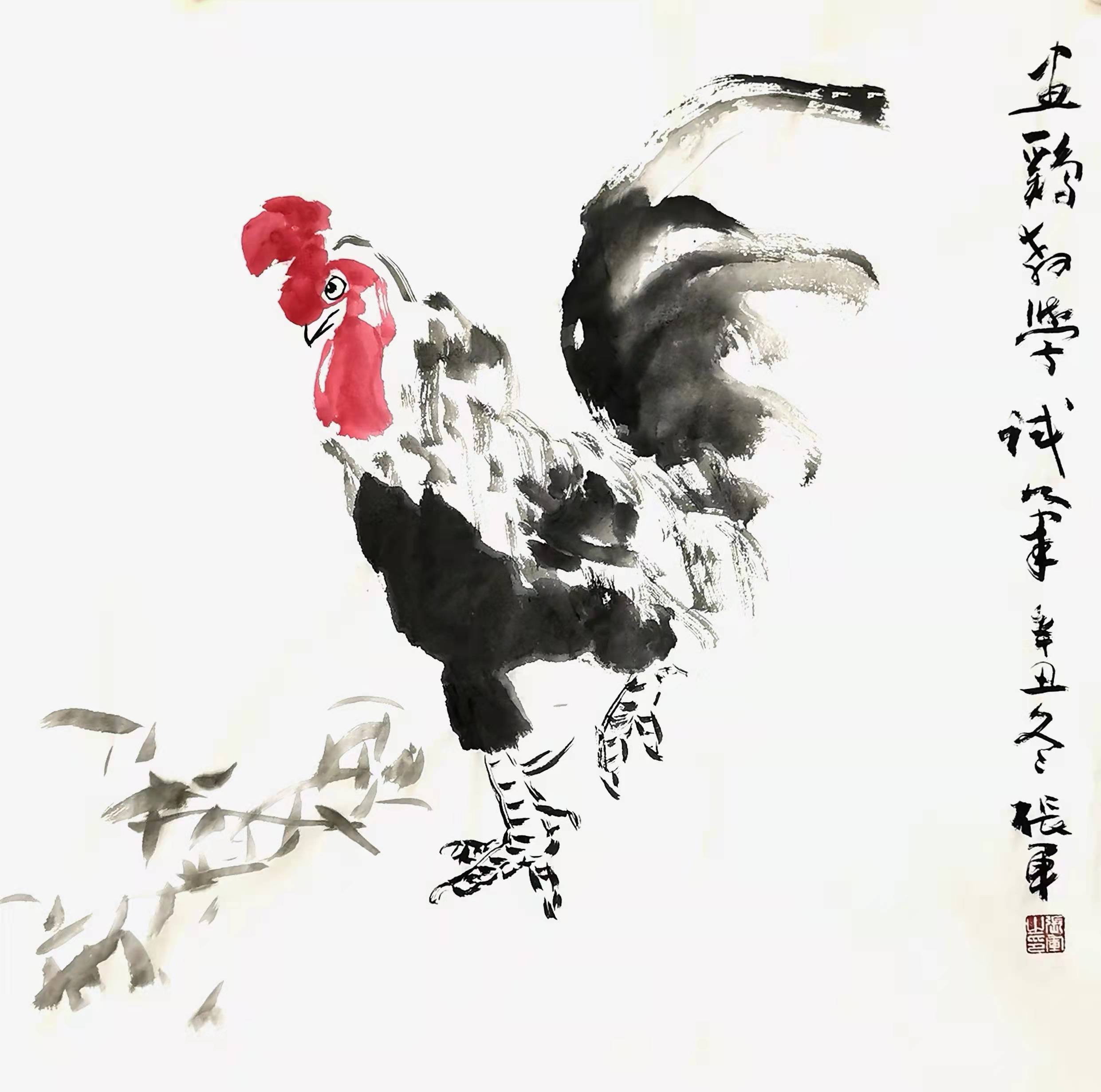 著名画家张军作品赏析_花鸟画_写意_美术界