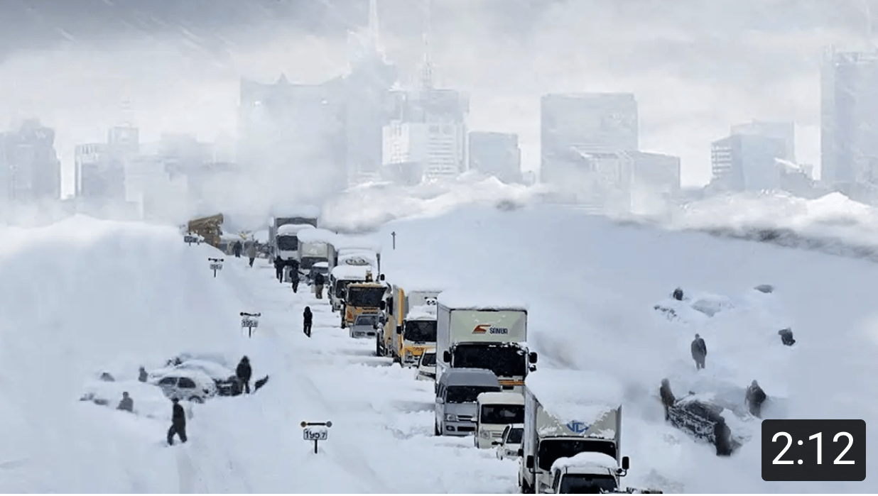 拜登|残酷的雪景，惨兮兮的美感