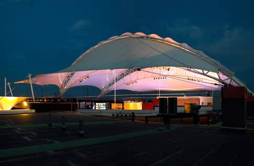 pvc膜结构丨西班牙imaginalia购物中心