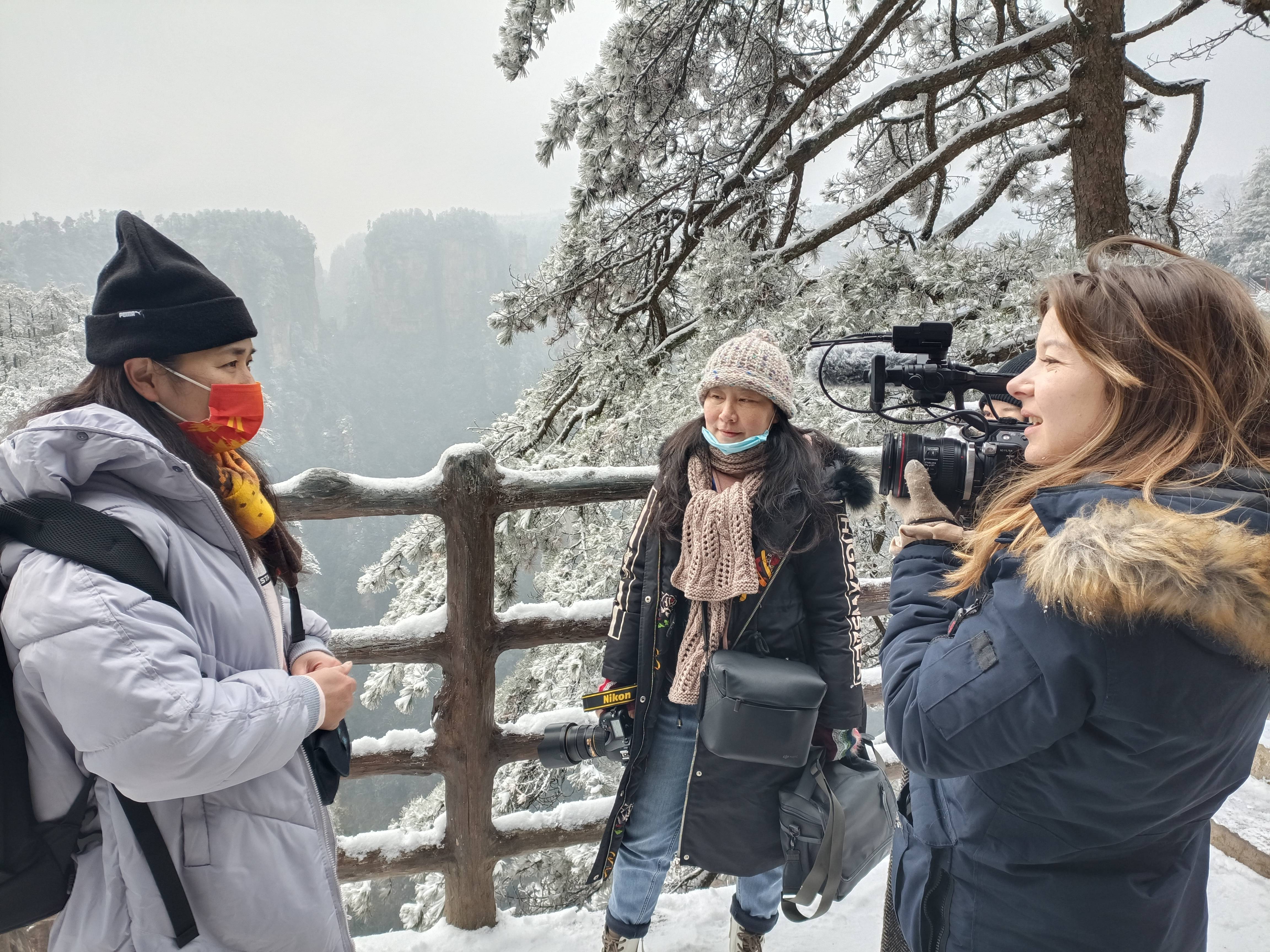中国|法国电视台女记者第二次探访张家界 称有机会还要来