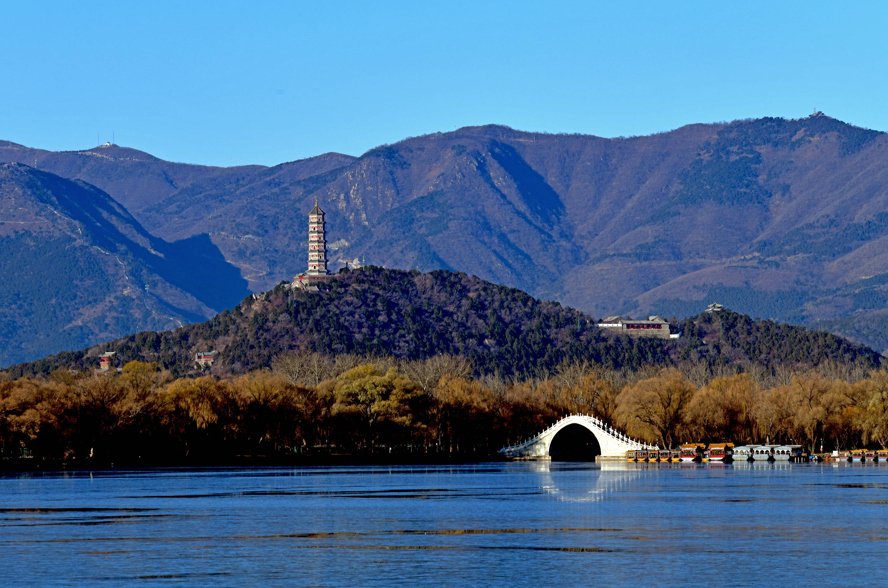 颐和园东堤揽胜(二)——西山眺望_保护_光岚_昆明湖