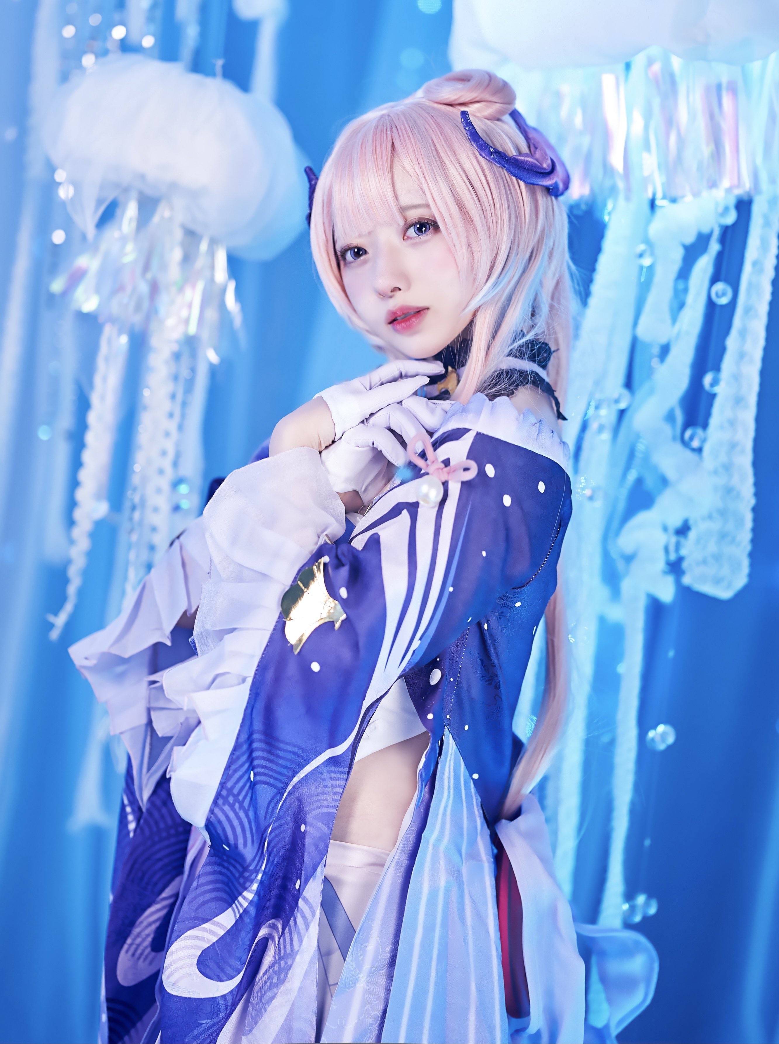 国外cos合集6:珊瑚宫心海_图片_公众_微信