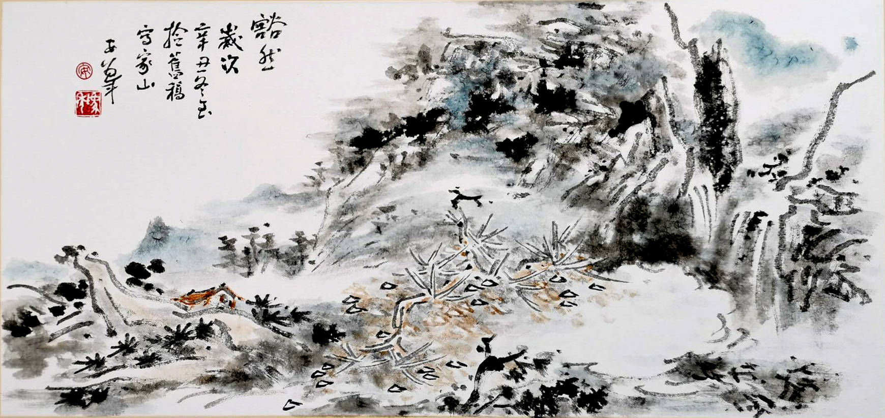 山水画|中国画 | 安为年山水画作品赏析