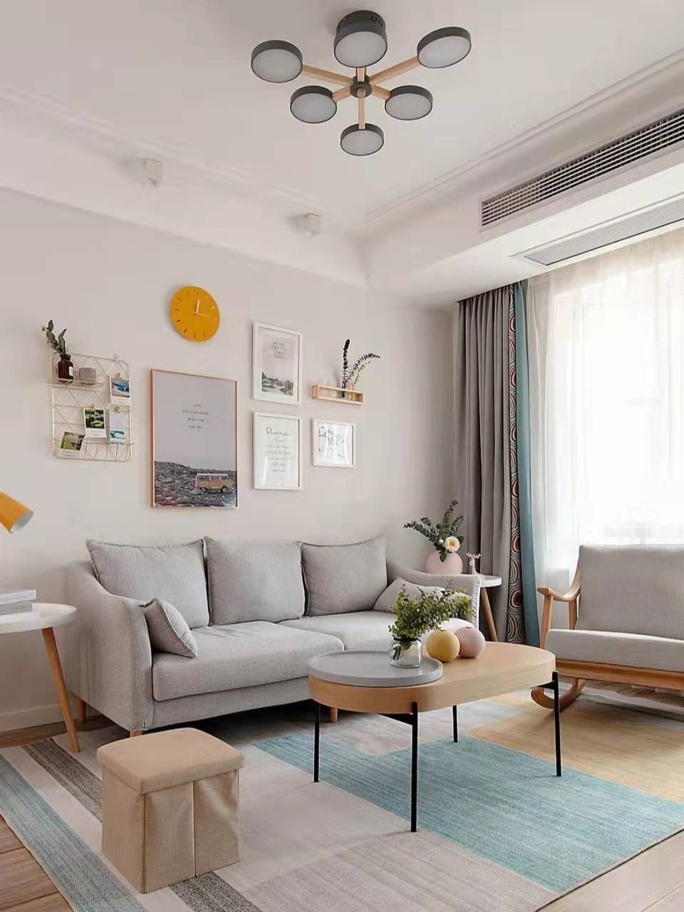 105 北欧两居室 充满了艺术气息的家 爱了爱了 粉紫色 105 北欧两居室 充满了艺术气息的家 爱了爱了 粉紫色